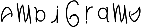 free flipscript ambigram generator