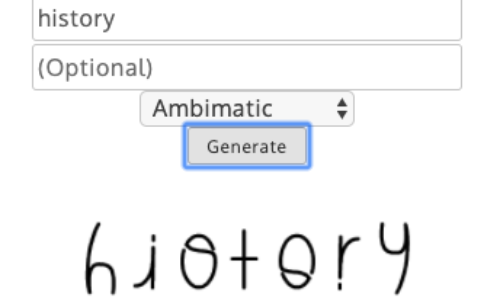 Ambigram Generator Types And History